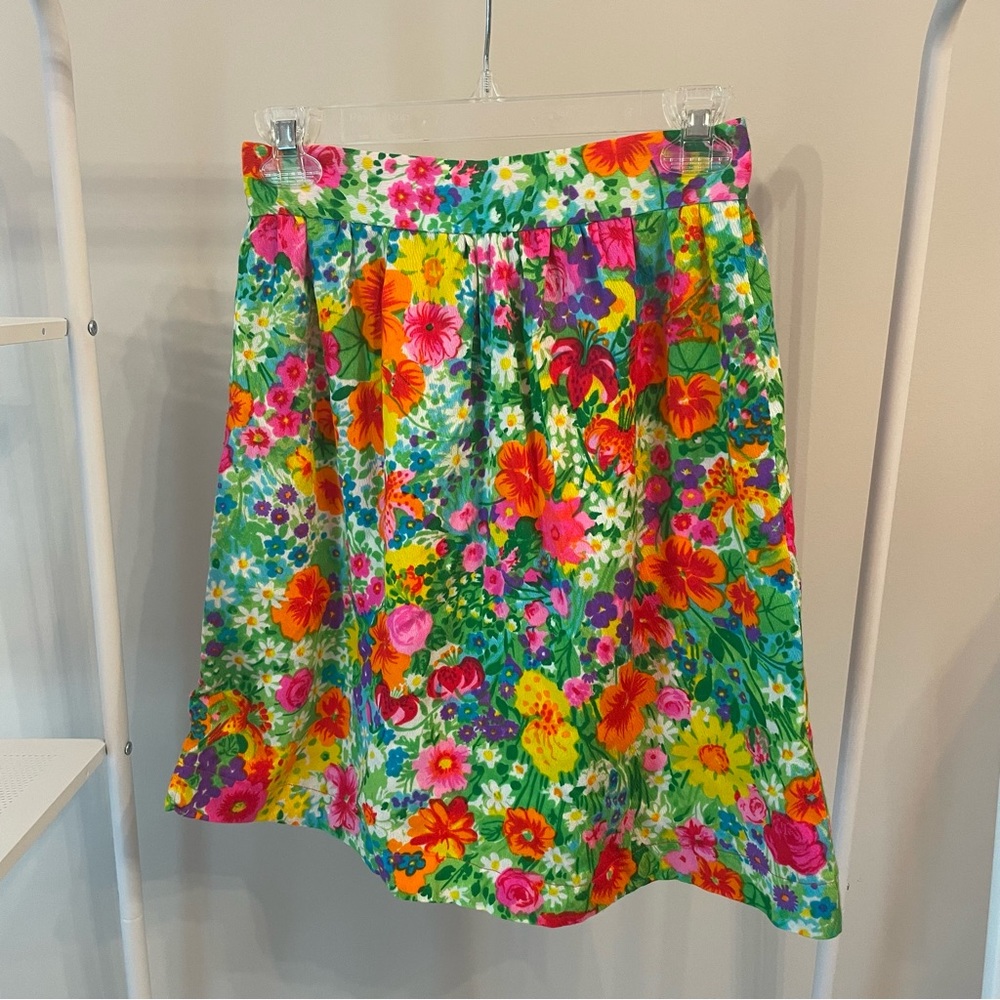 🚨LAST CHANCE: Vintage Handmade Floral Skirt